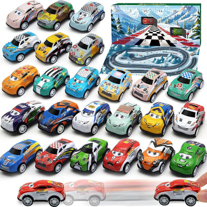 日英美直送 Pull Back Cars Advent Calendar 聖誕倒數日曆 兒童款 聖誕快樂特輯 不參與$900免運 滿$900可加$25免運到順豐站/智能櫃 Christmas Advent Calendars 2026