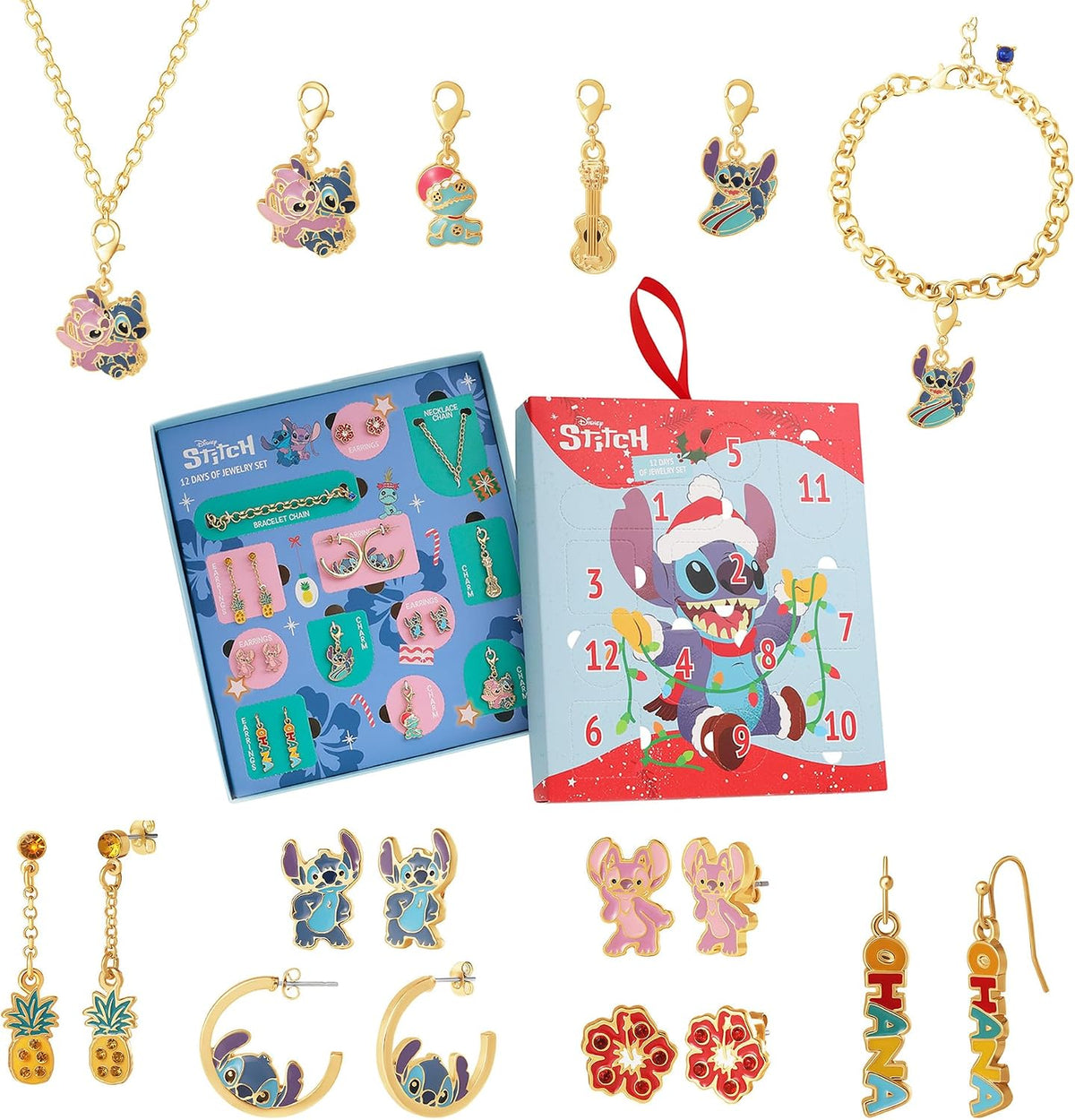 日英美直送 Disney Stitch Jewelry Advent Calendar 聖誕倒數日曆 大人款/兒童款 聖誕快樂特輯 不參與$900免運 滿$900可加$25免運到順豐站/智能櫃 Christmas Advent Calendars 2026