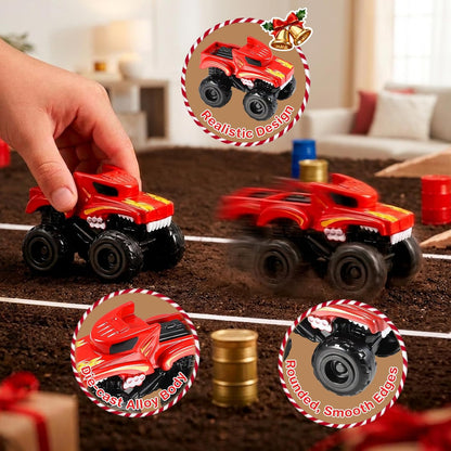 日英美直送 Mini Monster Trucks & Accessories Advent Calendar 聖誕倒數日曆 兒童款 聖誕快樂特輯 不參與$900免運 滿$900可加$25免運到順豐站/智能櫃 Christmas Advent Calendars 2026
