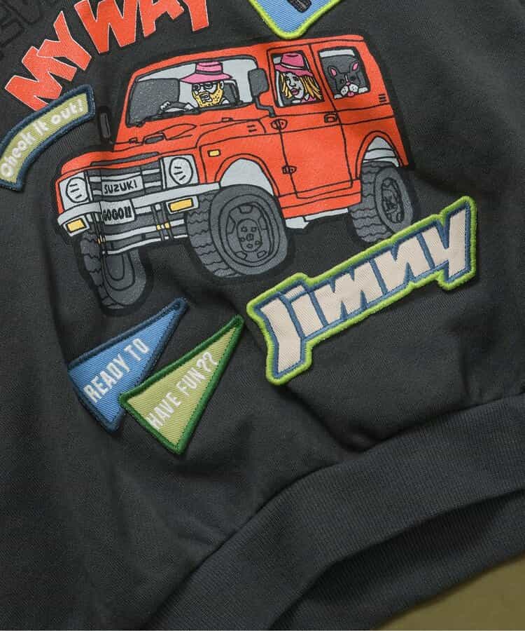 日本童裝 BREEZE x Jimny 衛衣 80-140cm 親子裝 男童款/女童款 冬季 TOPS