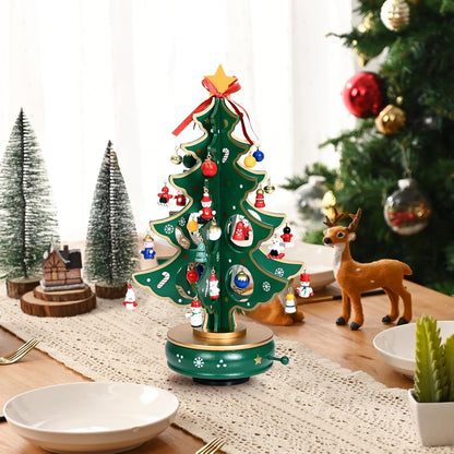 英美直送 Musical Wooden Christmas Tree 聖誕倒數日曆 大人款 聖誕快樂特輯 聖誕倒數日曆A 不參與$900免運 滿$900可加$25免運 Christmas Advent Calendars 2025