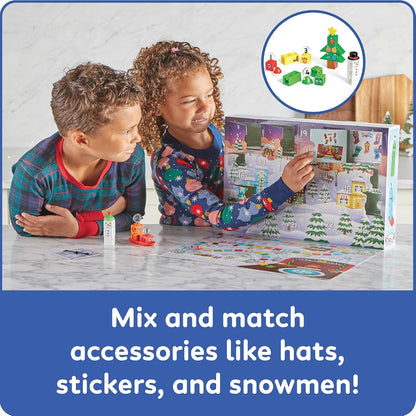 日英美直送 Numberblocks MathLink Cubes Advent Calendar 聖誕倒數日曆 兒童款 聖誕快樂特輯 不參與$900免運 滿$900可加$25免運到順豐站/智能櫃 Christmas Advent Calendars 2026