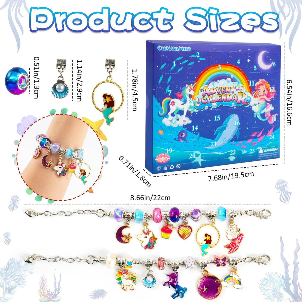 日英美直送 Bracelets Advent Calendar 聖誕倒數日曆 兒童款 聖誕快樂特輯 不參與$900免運 滿$900可加$25免運到順豐站/智能櫃 Christmas Advent Calendars 2026
