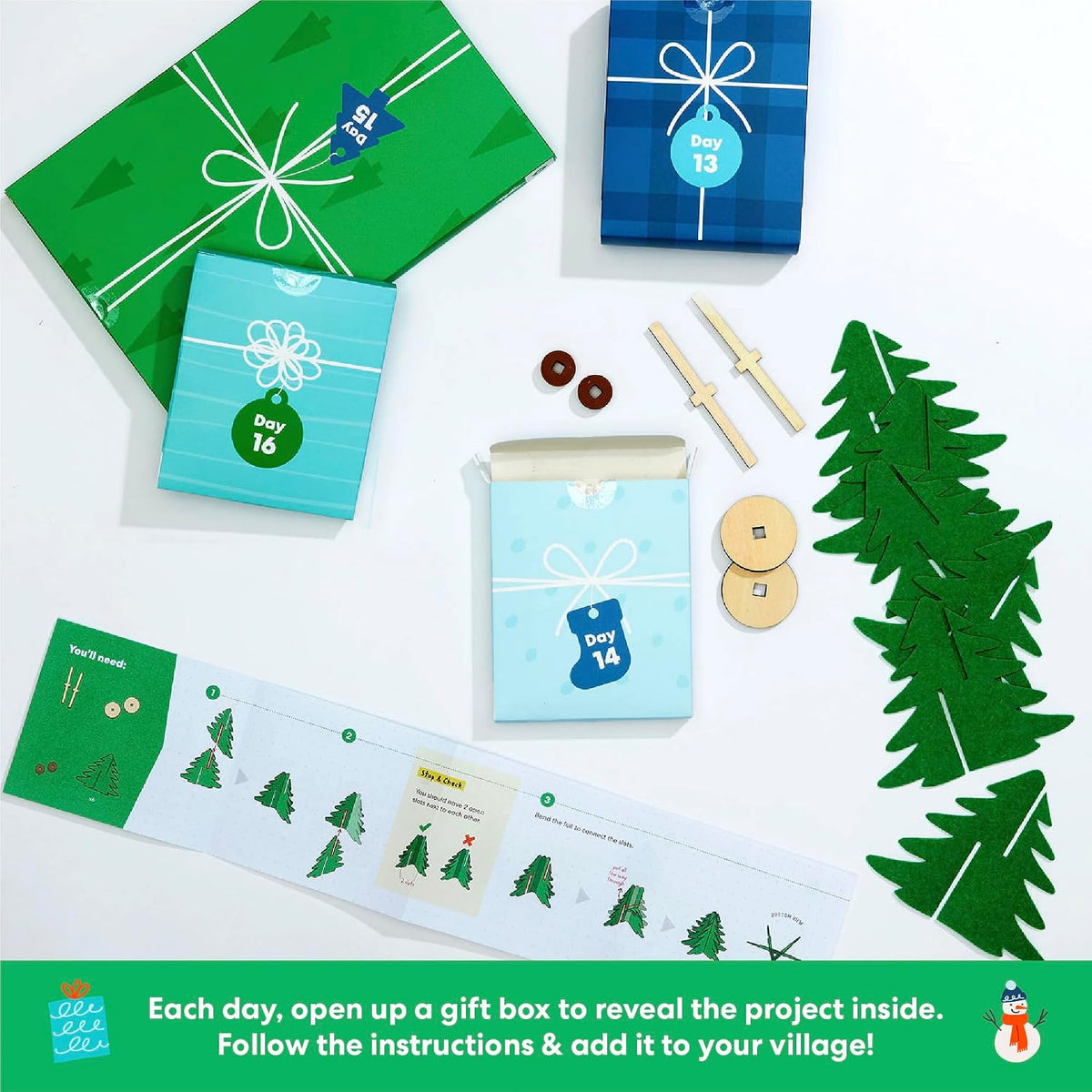 日英美直送 KiwiCo Winter Wonderland Advent Calendar 聖誕倒數日曆 兒童款 聖誕快樂特輯 不參與$900免運 滿$900可加$25免運到順豐站/智能櫃 Christmas Advent Calendars 2026