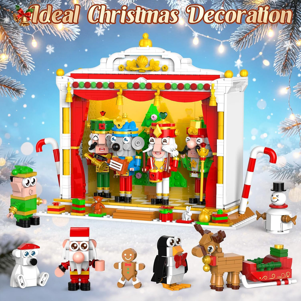 日英美直送 Christmas Nutcrackers Building Set Advent Calendar 聖誕倒數日曆 大人款/兒童款 聖誕快樂特輯 不參與$900免運 滿$900可加$25免運到順豐站/智能櫃 Christmas Advent Calendars 2026