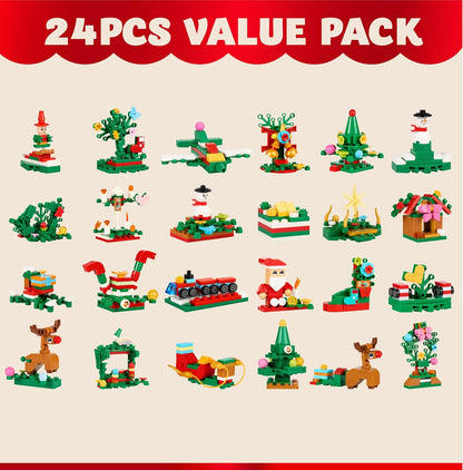 日英美直送 Christmas Tree Building Blocks Toy Set Advent Calendar 聖誕倒數日曆 大人款/兒童款 聖誕快樂特輯 不參與$900免運 滿$900可加$25免運到順豐站/智能櫃 Christmas Advent Calendars 2026