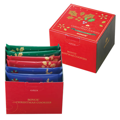 日本直送 ROYCE 聖誕曲奇小禮盒 3種/共6個 聖誕快樂特輯 新年行運發財特輯 Christmas Happy New Year 馬年 限定手信
