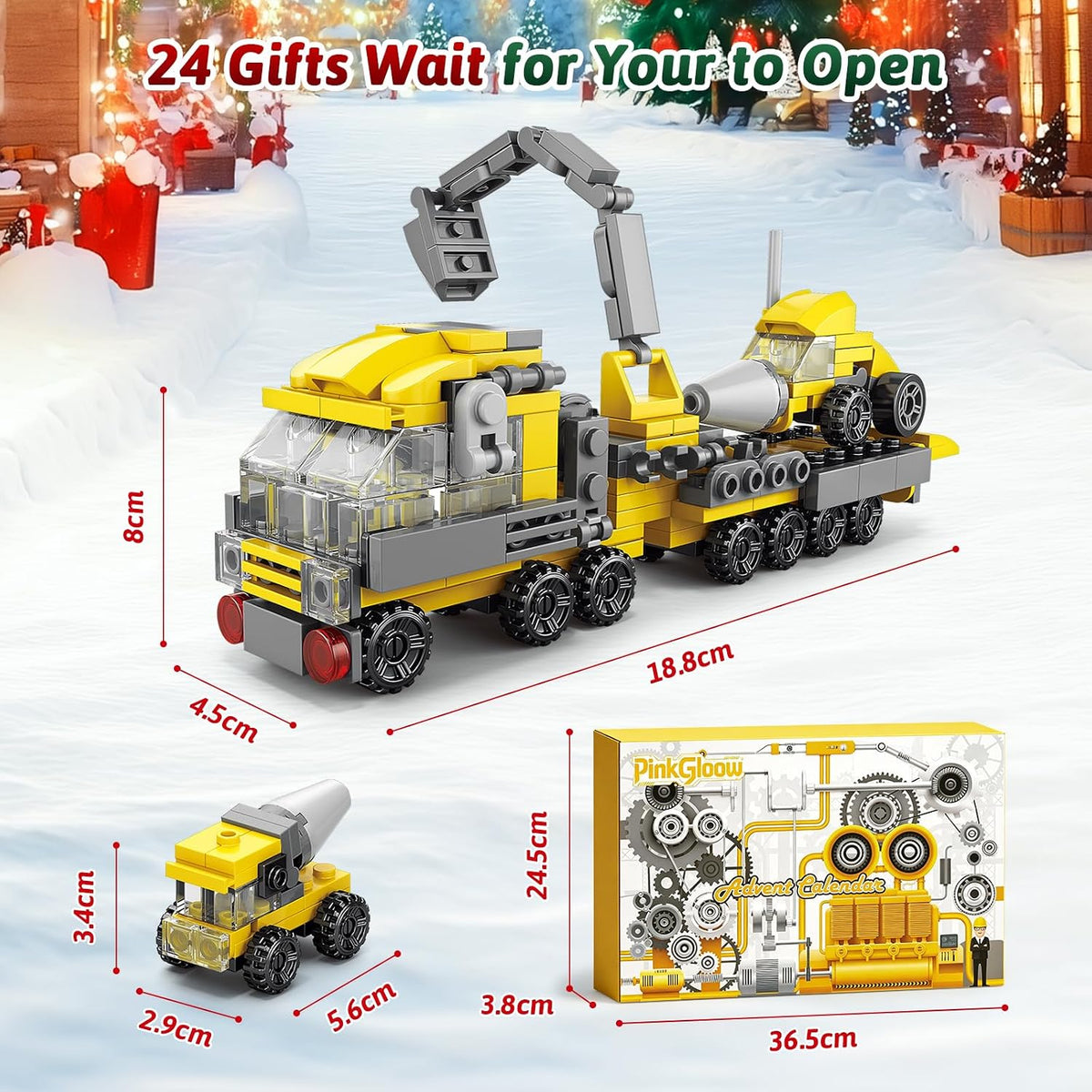 日英美直送 Building Blocks Kit Advent Calendar 聖誕倒數日曆 兒童款 聖誕快樂特輯 不參與$900免運 滿$900可加$25免運到順豐站/智能櫃 Christmas Advent Calendars 2026