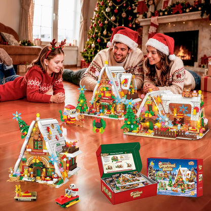 日英美直送 LED 3-in-1 Gingerbread House Building Set Advent Calendar 聖誕倒數日曆 大人款/兒童款 聖誕快樂特輯 不參與$900免運 滿$900可加$25免運到順豐站/智能櫃 Christmas Advent Calendars 2026