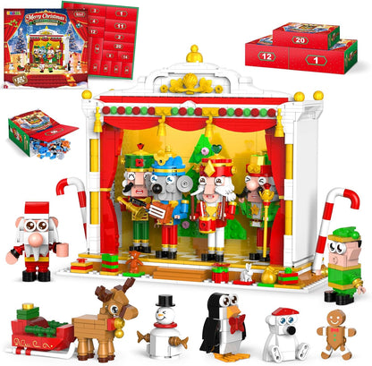日英美直送 Christmas Nutcrackers Building Set Advent Calendar 聖誕倒數日曆 大人款/兒童款 聖誕快樂特輯 不參與$900免運 滿$900可加$25免運到順豐站/智能櫃 Christmas Advent Calendars 2026