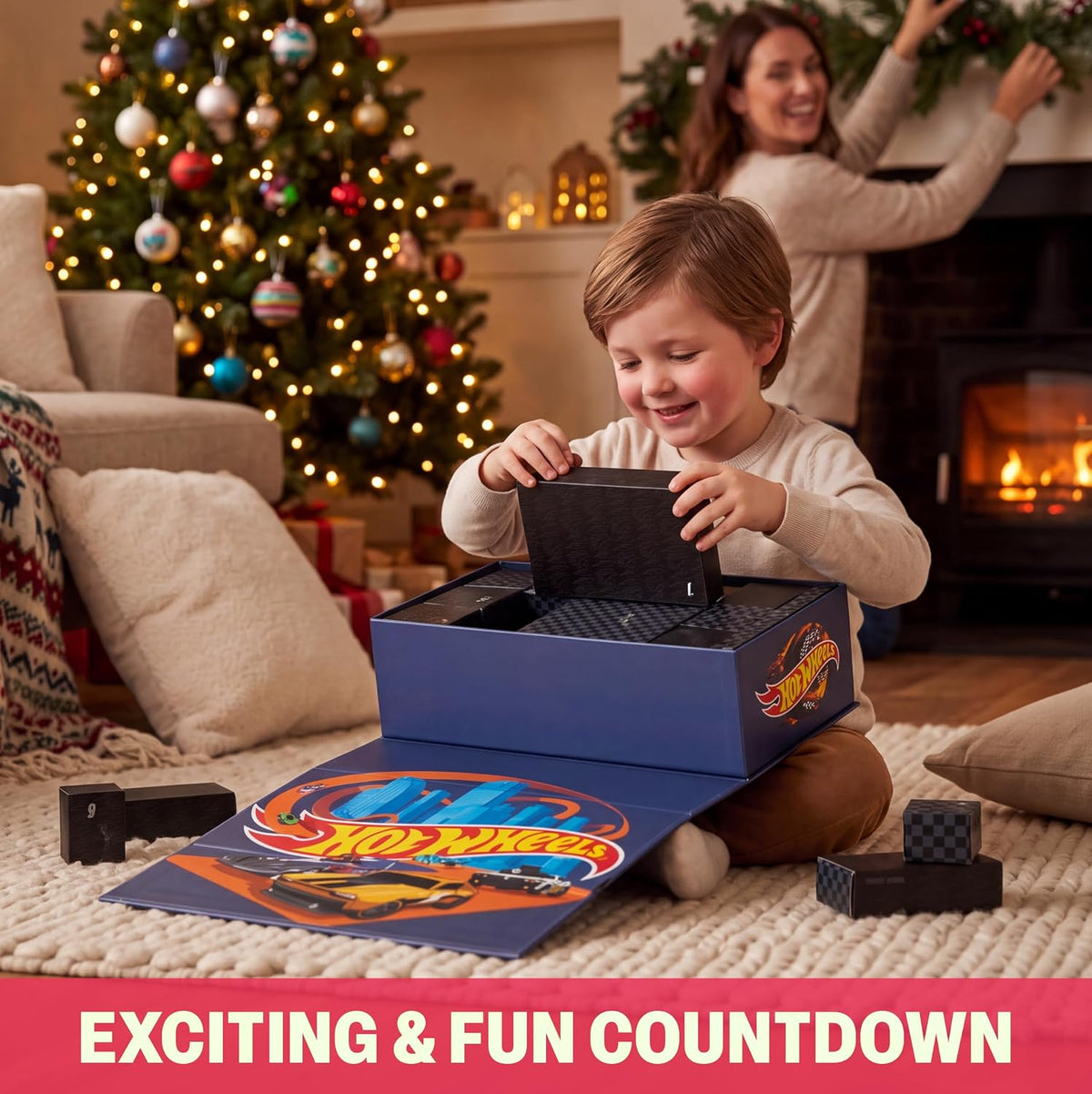 日英美直送 Get Trend Hot Wheels Boys Advent Calendar 聖誕倒數日曆 兒童款 聖誕快樂特輯 不參與$900免運 滿$900可加$25免運到順豐站/智能櫃 Christmas Advent Calendars 2026