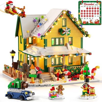 日英美直送 LED Christmas House Mini Building Set Advent Calendar 聖誕倒數日曆 大人款/兒童款 聖誕快樂特輯 不參與$900免運 滿$900可加$25免運到順豐站/智能櫃 Christmas Advent Calendars 2026