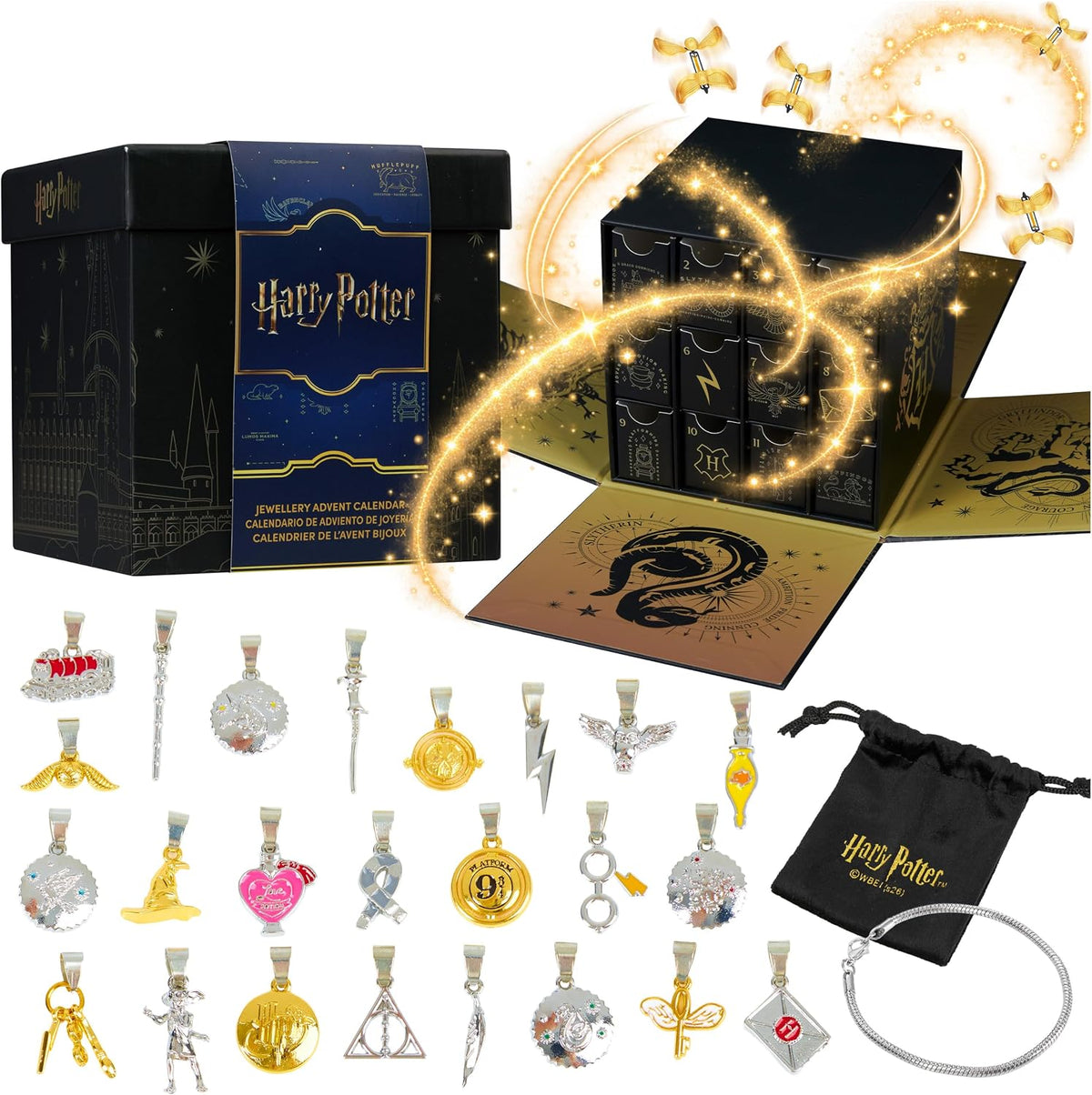日英美直送 Get Trend Harry Potter Charm Bracelet  Advent Calendar 聖誕倒數日曆 大人款/兒童款 聖誕快樂特輯 不參與$900免運 滿$900可加$25免運到順豐站/智能櫃 Christmas Advent Calendars 2026