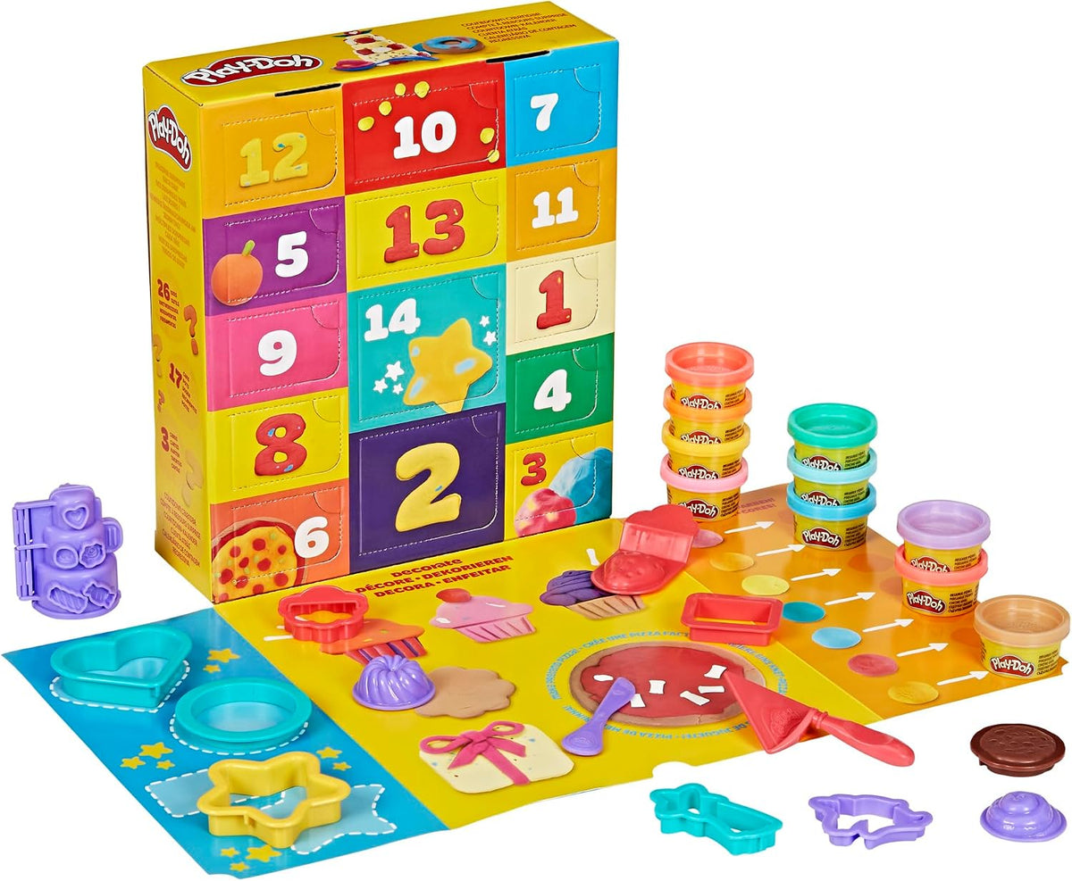 日英美直送 Play-Doh Holiday Advent Calendar 聖誕倒數日曆 兒童款 聖誕快樂特輯 不參與$900免運 滿$900可加$25免運到順豐站/智能櫃 Christmas Advent Calendars 2026