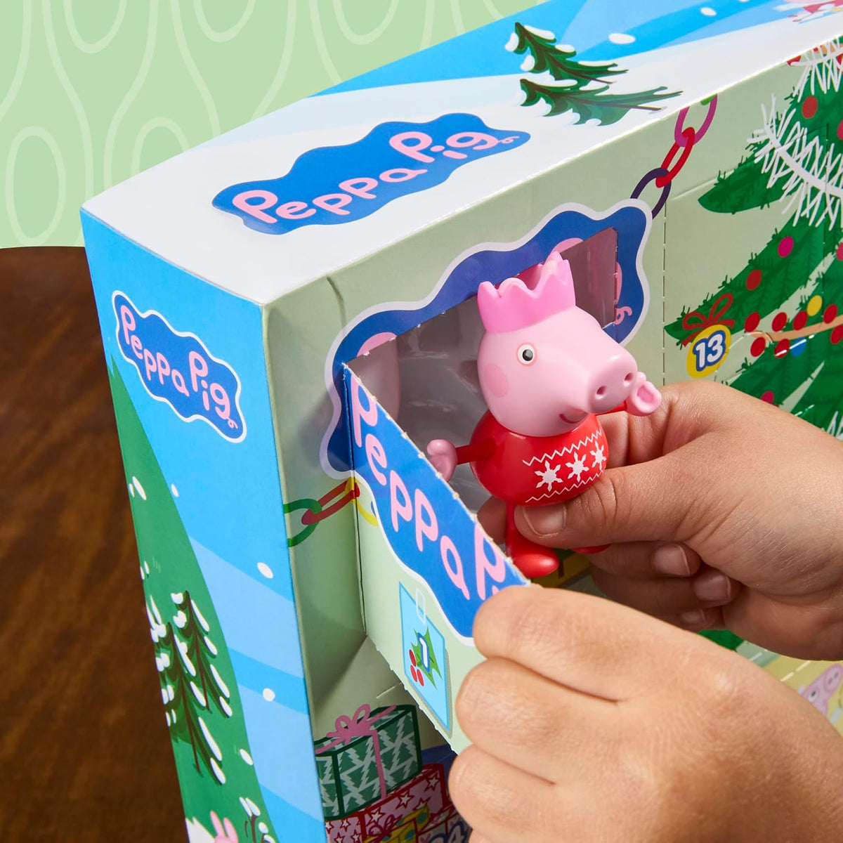 日英美直送 Peppa Pig Peppa & Evie's Advent Calendar 聖誕倒數日曆 兒童款 聖誕快樂特輯 不參與$900免運 滿$900可加$25免運到順豐站/智能櫃 Christmas Advent Calendars 2026