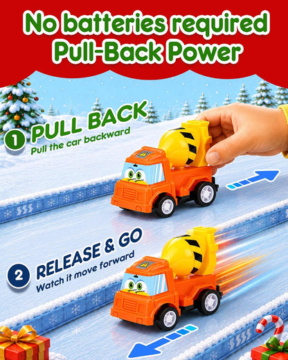 日英美直送 Pull Back Car Toy Advent Calendar 聖誕倒數日曆 兒童款 聖誕快樂特輯 不參與$900免運 滿$900可加$25免運到順豐站/智能櫃 Christmas Advent Calendars 2026