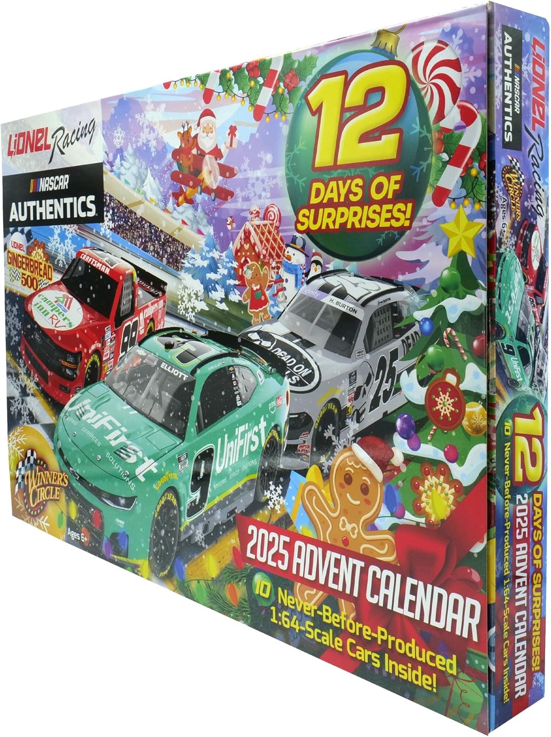 英美直送 Lionel Racing 12Days 聖誕倒數日曆 兒童款 聖誕快樂特輯 聖誕倒數日曆A 不參與$900免運 滿$900可加$25免運 Christmas Advent Calendars 2025