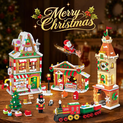 日英美直送 LED Christmas Main Street Building Set Advent Calendar 聖誕倒數日曆 大人款/兒童款 聖誕快樂特輯 不參與$900免運 滿$900可加$25免運到順豐站/智能櫃 Christmas Advent Calendars 2026