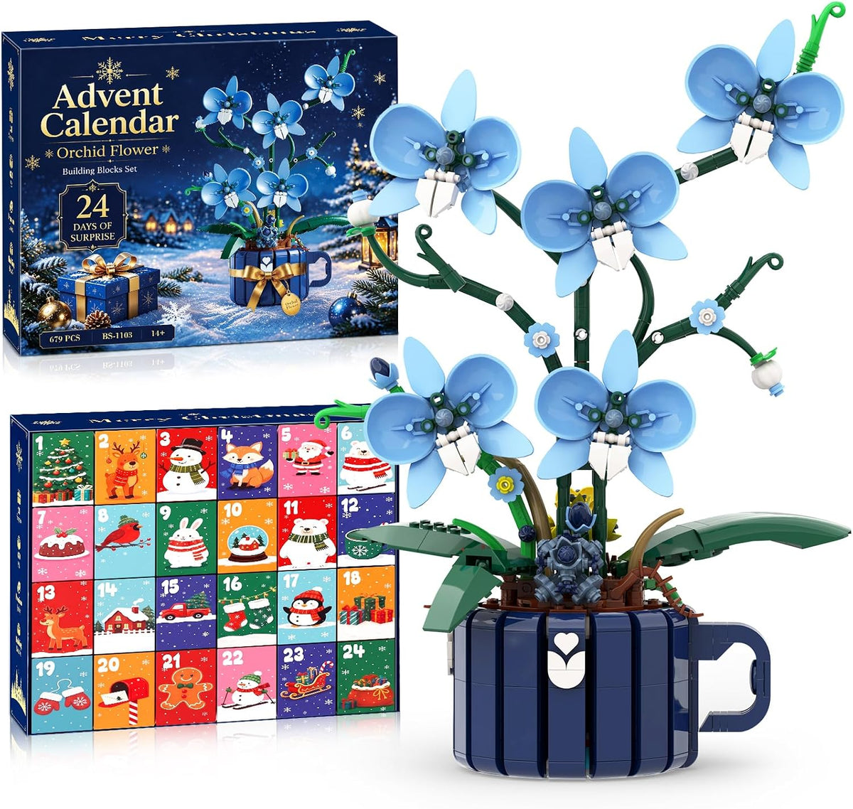日英美直送 Orchid Flower Advent Calendar 聖誕倒數日曆 大人款/兒童款 聖誕快樂特輯 不參與$900免運 滿$900可加$25免運到順豐站/智能櫃 Christmas Advent Calendars 2026
