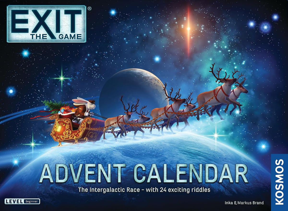 日英美直送 EXIT: The Game - Intergalactic Race Advent Calendar 聖誕倒數日曆 兒童款 聖誕快樂特輯 不參與$900免運 滿$900可加$25免運到順豐站/智能櫃 Christmas Advent Calendars 2026