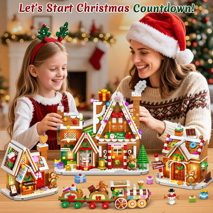 日英美直送 LED Gingerbread House Mini Building Set Advent Calendar 聖誕倒數日曆 大人款/兒童款 聖誕快樂特輯 不參與$900免運 滿$900可加$25免運到順豐站/智能櫃 Christmas Advent Calendars 2026