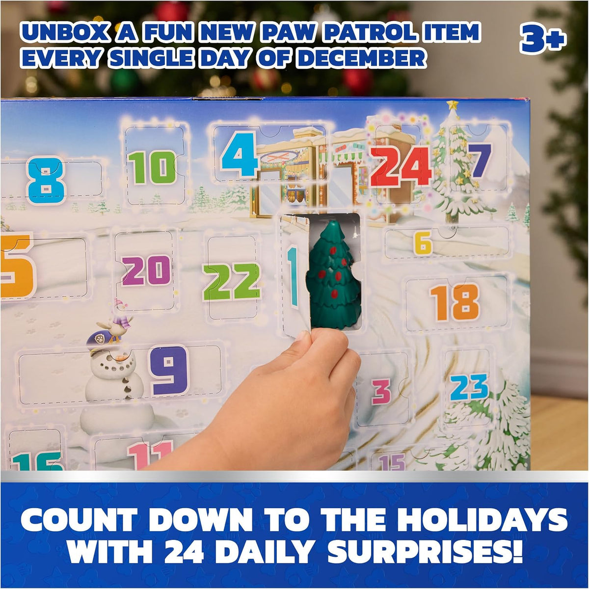 日英美直送 Paw Patrol Holiday Rescue Advent Calendar 聖誕倒數日曆 兒童款 聖誕快樂特輯 不參與$900免運 滿$900可加$25免運到順豐站/智能櫃 Christmas Advent Calendars 2026