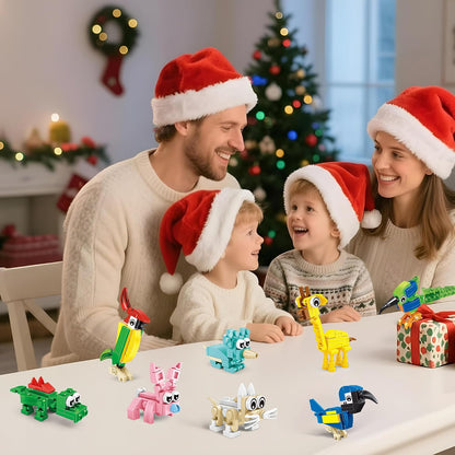 日英美直送 Animal Building Toy Advent Calendar 聖誕倒數日曆 兒童款 聖誕快樂特輯 不參與$900免運 滿$900可加$25免運到順豐站/智能櫃 Christmas Advent Calendars 2026