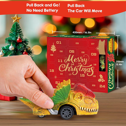 日英美直送 Dinosaur Monster Truck Advent Calendar 聖誕倒數日曆 兒童款 聖誕快樂特輯 不參與$900免運 滿$900可加$25免運到順豐站/智能櫃 Christmas Advent Calendars 2026