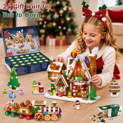 日英美直送 LED Gingerbread House Mini Building Set Advent Calendar 聖誕倒數日曆 大人款/兒童款 聖誕快樂特輯 不參與$900免運 滿$900可加$25免運到順豐站/智能櫃 Christmas Advent Calendars 2026