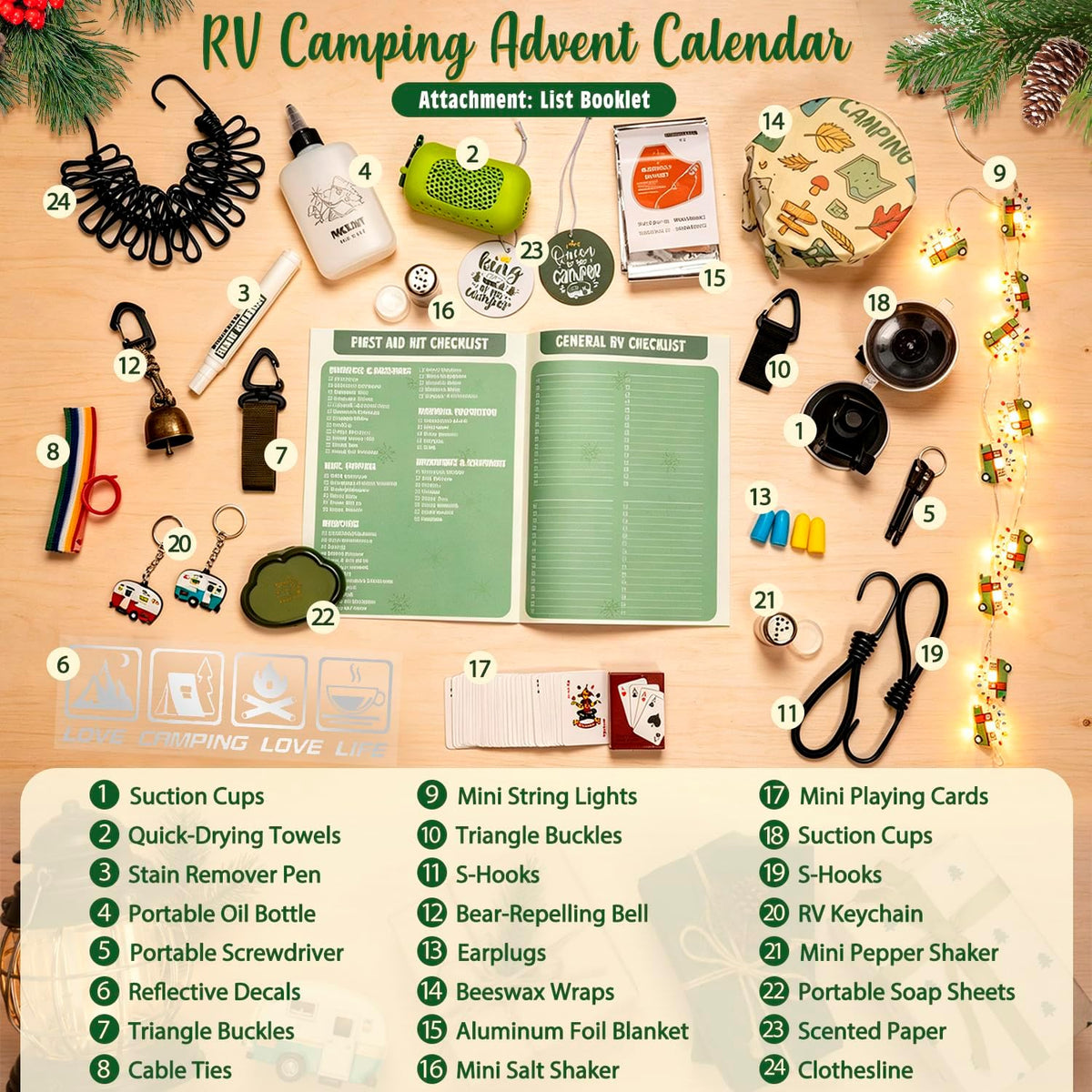 日英美直送 RV Camping Advent Calendar 聖誕倒數日曆 大人款/兒童款 聖誕快樂特輯 不參與$900免運 滿$900可加$25免運到順豐站/智能櫃 Christmas Advent Calendars 2026
