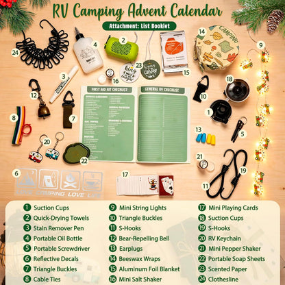 日英美直送 RV Camping Advent Calendar 聖誕倒數日曆 大人款/兒童款 聖誕快樂特輯 不參與$900免運 滿$900可加$25免運到順豐站/智能櫃 Christmas Advent Calendars 2026