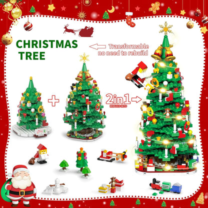 英美直送 LED Christmas Tree Building Blocks Set 聖誕倒數日曆 大人款/兒童款 聖誕快樂特輯 聖誕倒數日曆A 不參與$900免運 滿$900可加$25免運 Christmas Advent Calendars 2025