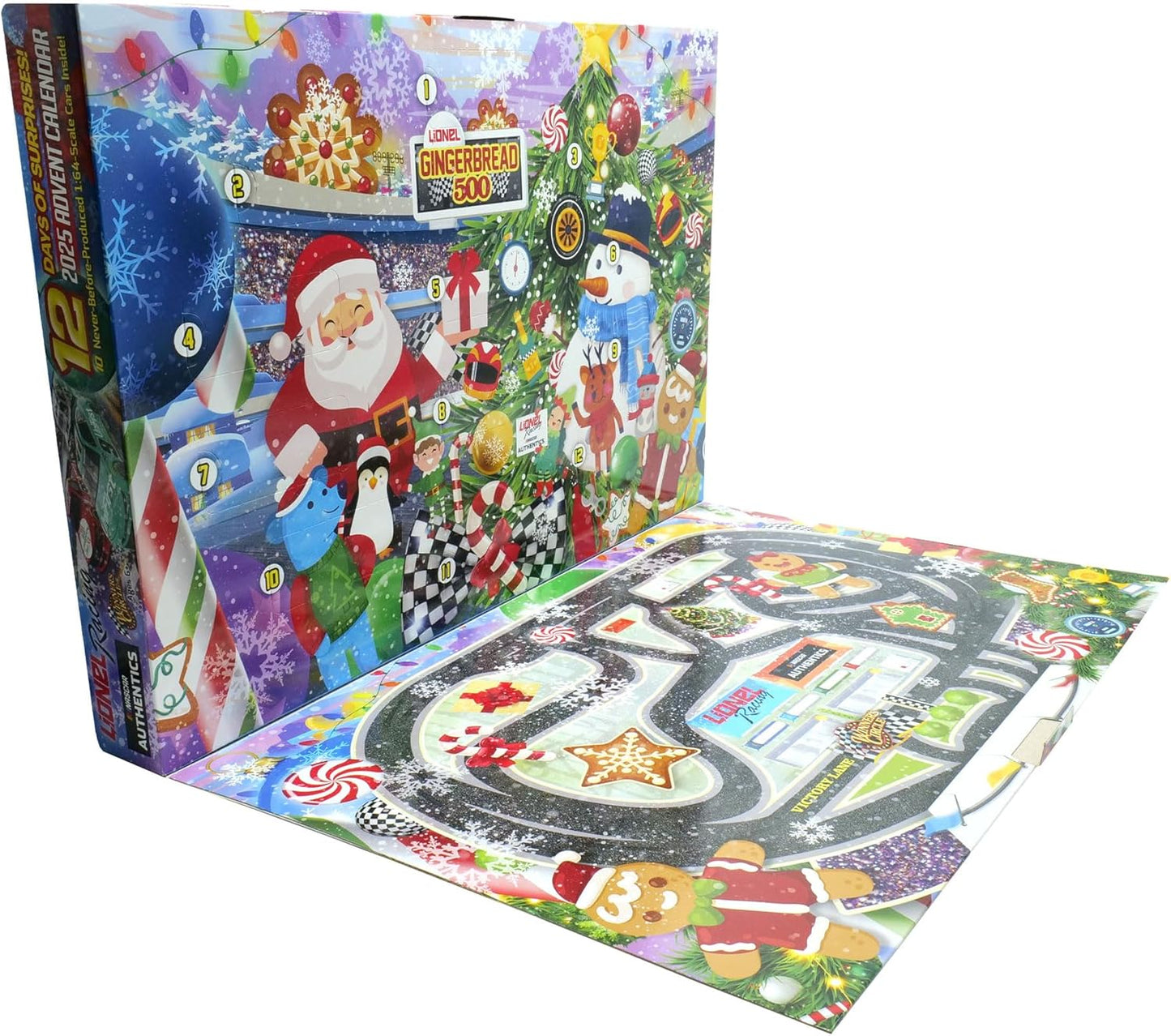 英美直送 Lionel Racing 12Days 聖誕倒數日曆 兒童款 聖誕快樂特輯 聖誕倒數日曆A 不參與$900免運 滿$900可加$25免運 Christmas Advent Calendars 2025