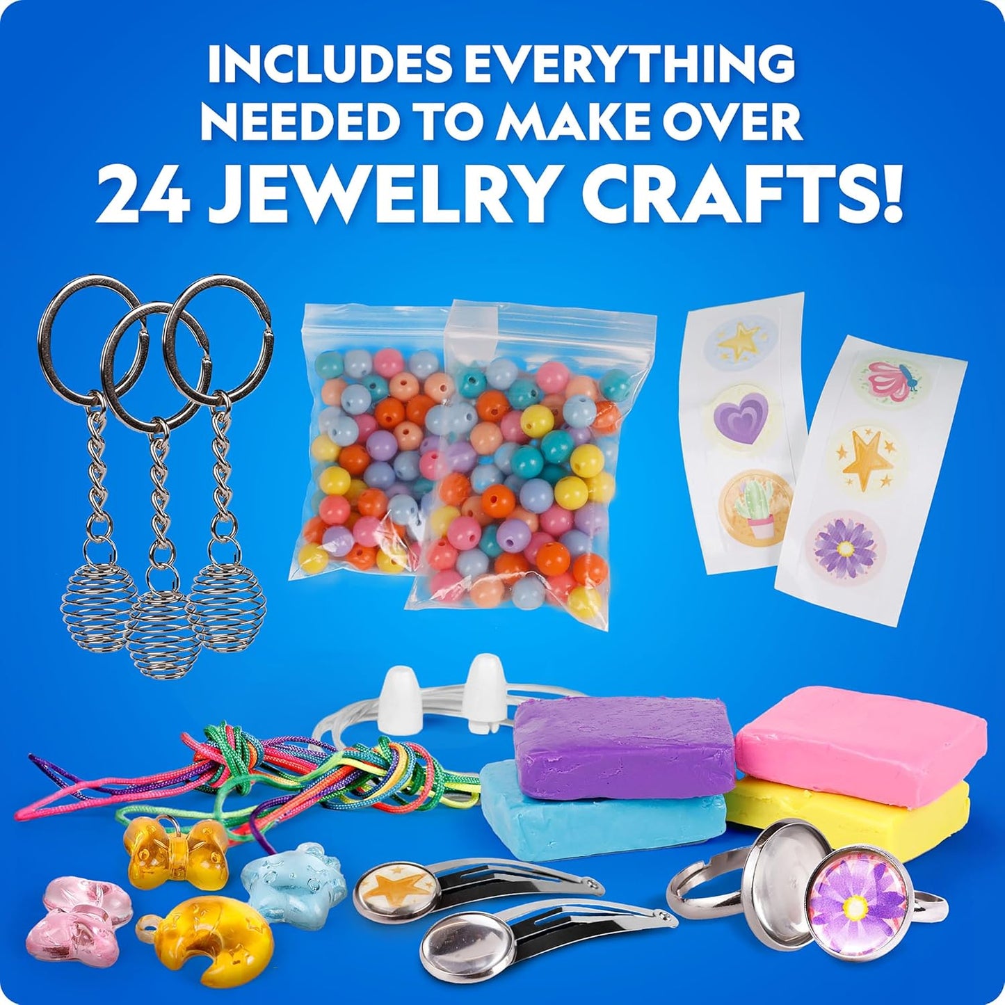 英美直送 NATIONAL GEOGRAPHIC Jewelry Making  聖誕倒數日曆 兒童款 聖誕快樂特輯 聖誕倒數日曆A 不參與$900免運 滿$900可加$25免運 Christmas Advent Calendars 2025