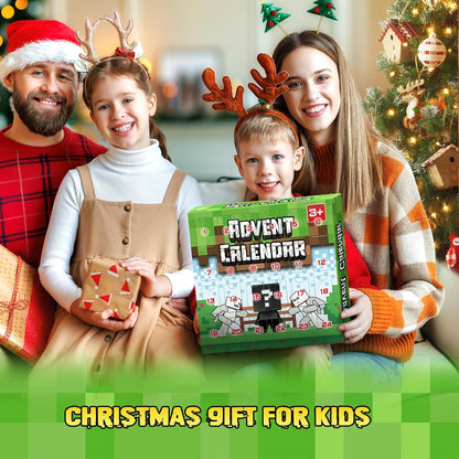 英美直送 Building Kit Action Figures Toys 聖誕倒數日曆 兒童款 聖誕快樂特輯 聖誕倒數日曆A 不參與$900免運 滿$900可加$25免運 Christmas Advent Calendars 2025