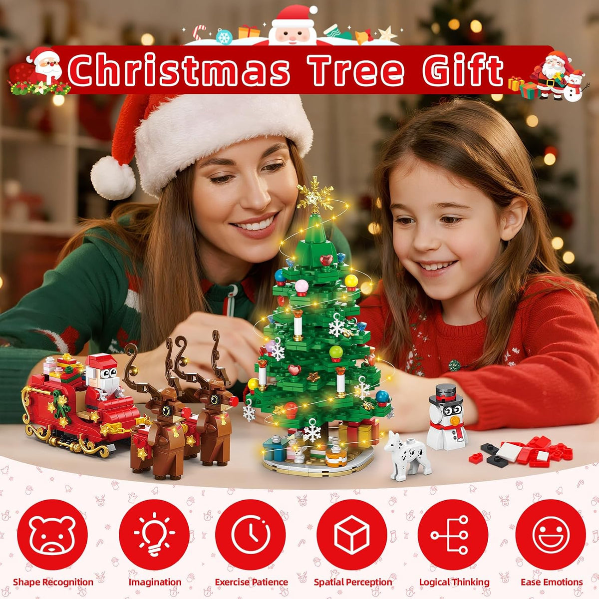日英美直送 LED Light Christmas Tree Building Blocks Advent Calendar 聖誕倒數日曆 大人款/兒童款 聖誕快樂特輯 不參與$900免運 滿$900可加$25免運到順豐站/智能櫃 Christmas Advent Calendars 2026