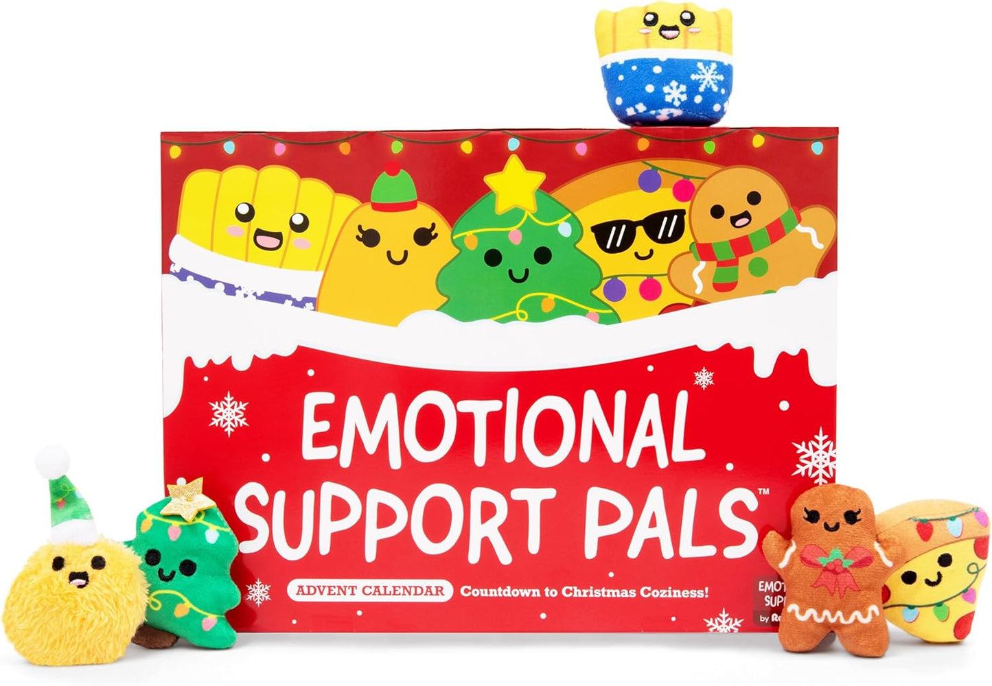 英美直送 Emotional Support Plush 聖誕倒數日曆 大人款/兒童款 聖誕快樂特輯 聖誕倒數日曆A 不參與$900免運 滿$900可加$25免運 Christmas Advent Calendars 2025