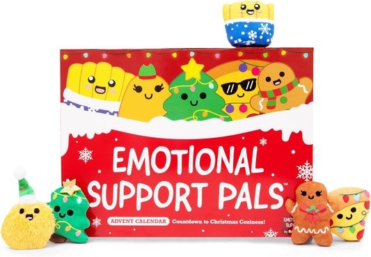 英美直送 Emotional Support Plush 聖誕倒數日曆 大人款/兒童款 聖誕快樂特輯 聖誕倒數日曆A 不參與$900免運 滿$900可加$25免運 Christmas Advent Calendars 2025