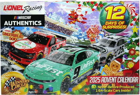 英美直送 Lionel Racing 12Days 聖誕倒數日曆 兒童款 聖誕快樂特輯 聖誕倒數日曆A 不參與$900免運 滿$900可加$25免運 Christmas Advent Calendars 2025