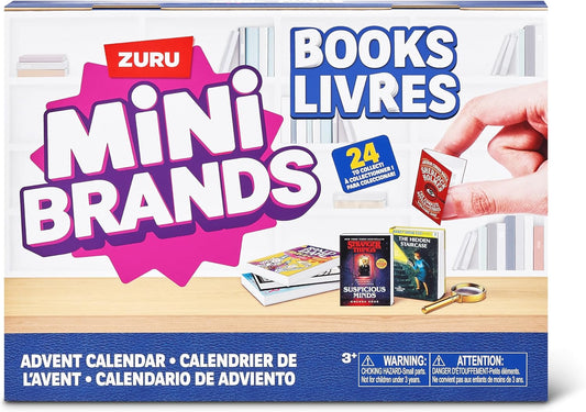 英美直送 Mini Brands Books 聖誕倒數日曆 兒童款 聖誕快樂特輯 聖誕倒數日曆A 不參與$900免運 滿$900可加$25免運 Christmas Advent Calendars 2025