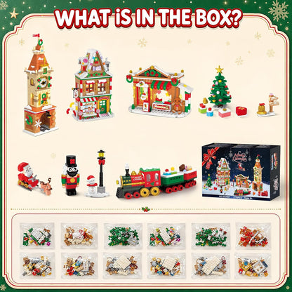 日英美直送 LED Christmas Main Street Building Set Advent Calendar 聖誕倒數日曆 大人款/兒童款 聖誕快樂特輯 不參與$900免運 滿$900可加$25免運到順豐站/智能櫃 Christmas Advent Calendars 2026