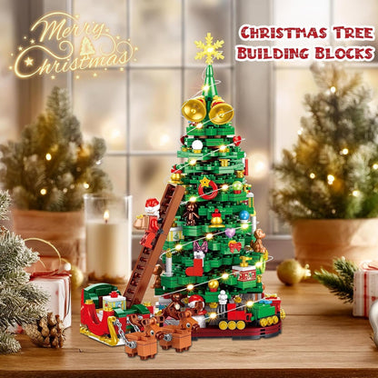 英美直送 LED Christmas Tree Building Blocks Set 聖誕倒數日曆 大人款/兒童款 聖誕快樂特輯 聖誕倒數日曆A 不參與$900免運 滿$900可加$25免運 Christmas Advent Calendars 2025