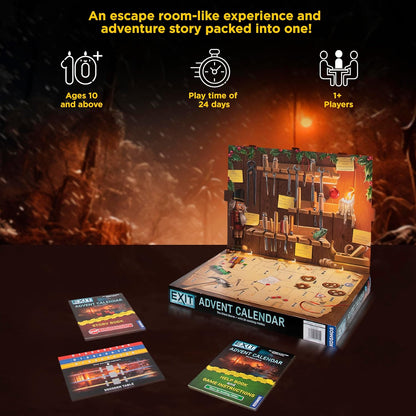 英美直送 EXIT The Silent Storm Family Game 聖誕倒數日曆 大人款/兒童款 聖誕快樂特輯 聖誕倒數日曆A 不參與$900免運 滿$900可加$25免運 Christmas Advent Calendars 2025