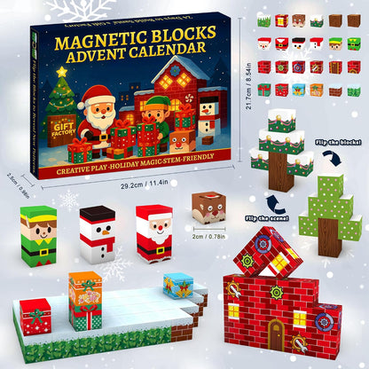日英美直送 Magnetic Blocks Set Advent Calendar 聖誕倒數日曆 大人款/兒童款 聖誕快樂特輯 不參與$900免運 滿$900可加$25免運到順豐站/智能櫃 Christmas Advent Calendars 2026