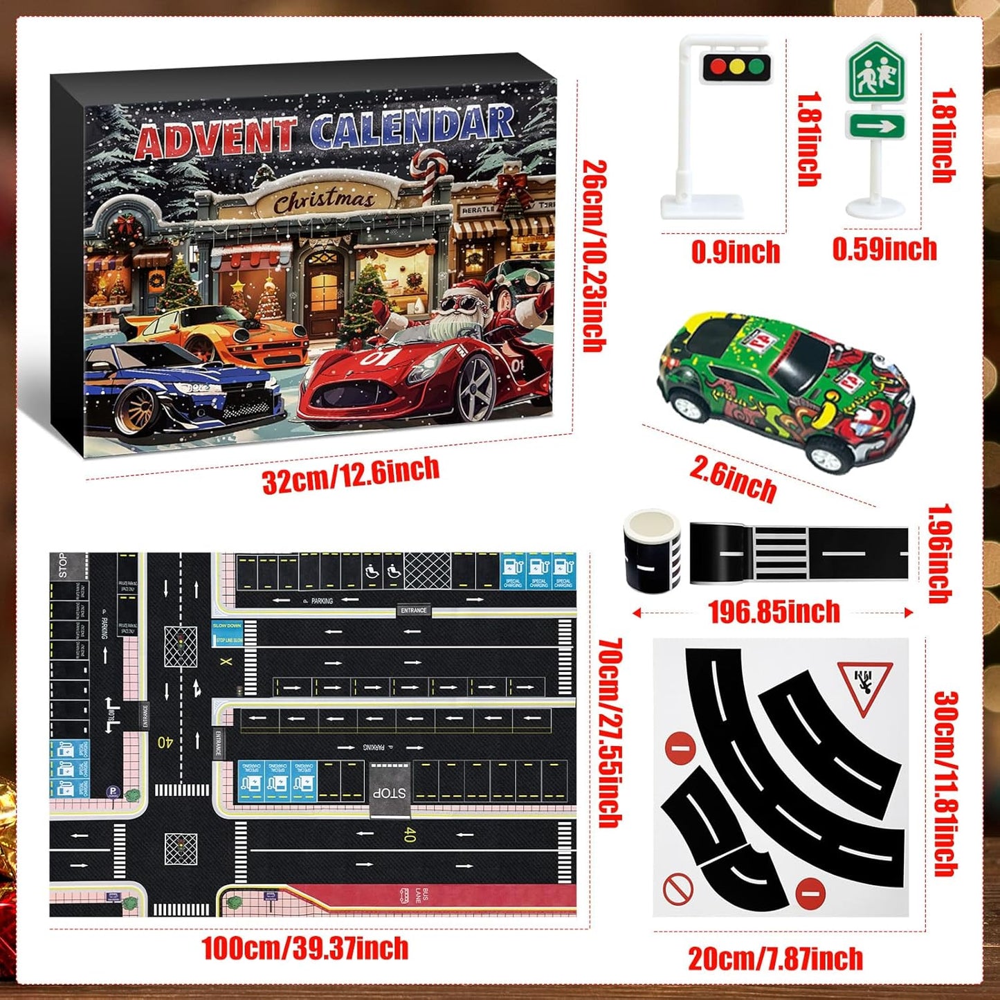 英美直送 Cinrobiye 聖誕倒數日曆 兒童款 聖誕快樂特輯 聖誕倒數日曆A 不參與$900免運 滿$900可加$25免運 Christmas Advent Calendars 2025