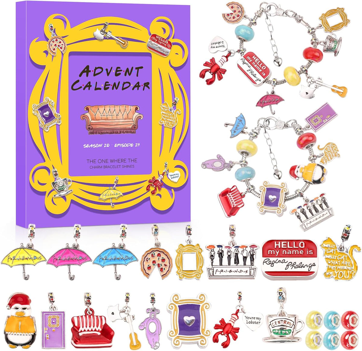 日英美直送 Christmas Charm Bracelet Making Kit Advent Calendar 聖誕倒數日曆 大人款/兒童款 聖誕快樂特輯 不參與$900免運 滿$900可加$25免運到順豐站/智能櫃 Christmas Advent Calendars 2026