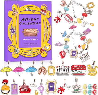日英美直送 Christmas Charm Bracelet Making Kit Advent Calendar 聖誕倒數日曆 大人款/兒童款 聖誕快樂特輯 不參與$900免運 滿$900可加$25免運到順豐站/智能櫃 Christmas Advent Calendars 2026