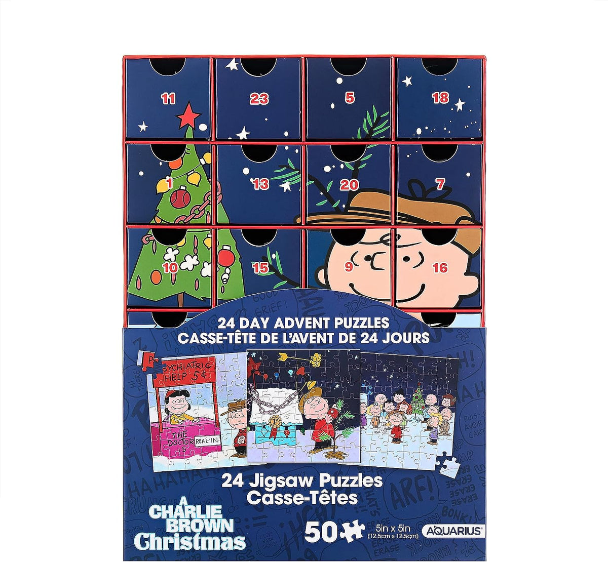 日英美直送 AQUARIUS Peanuts Christmas Advent Calendar 聖誕倒數日曆 大人款/兒童款 聖誕快樂特輯 不參與$900免運 滿$900可加$25免運到順豐站/智能櫃 Christmas Advent Calendars 2026