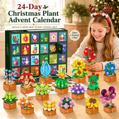 日英美直送 Flowers Botanical Mini Building Set Advent Calendar 聖誕倒數日曆 大人款/兒童款 聖誕快樂特輯 不參與$900免運 滿$900可加$25免運到順豐站/智能櫃 Christmas Advent Calendars 2026