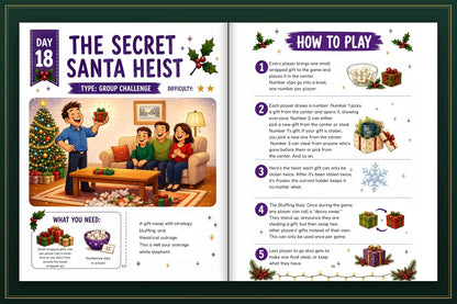 日英美直送 Family Games Competitions Book Advent Calendar 聖誕倒數日曆 大人款/兒童款 聖誕快樂特輯 不參與$900免運 滿$900可加$25免運到順豐站/智能櫃 Christmas Advent Calendars 2026
